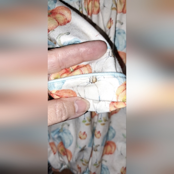 Adorable Baby Pumpkin Onsie By Magnolia Steel 18 months Very Soft Thanksgiving - Picture 5 of 8